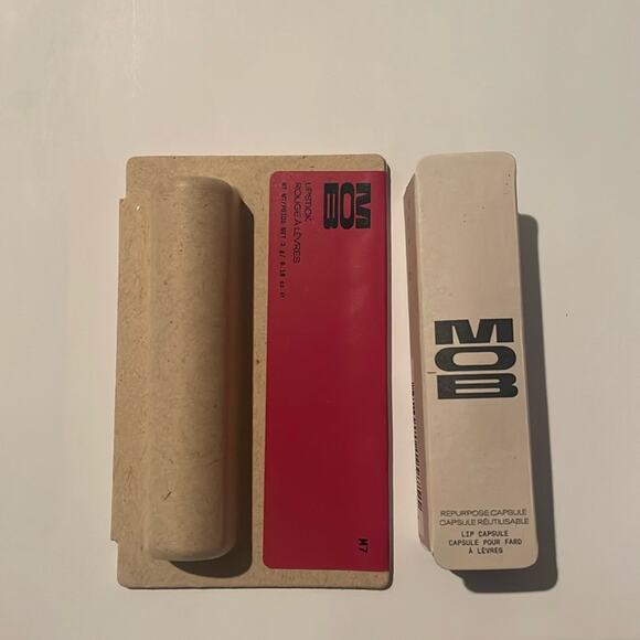 NWT MOB hydrating cream lipstick refill with lip repurpose capsule in M7 - Picture 3 of 12